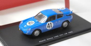 SPAS1305 - ABARTH 1300 Simca 1300 #41 24h du Mans 1962 R. de Lageneste/ J. Rolland