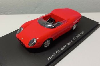 SPAS1319 - ABARTH Fiat Sport Spider OT 1600 1965 rouge
