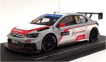 CITROEN C-Elysee Total #9 1er R1 Slovakia Ring WTCC 2014 S.Loeb