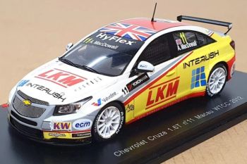 CHEVROLET Cruze 1.6T #11 Macau WTCC 2012 A. Macdowall