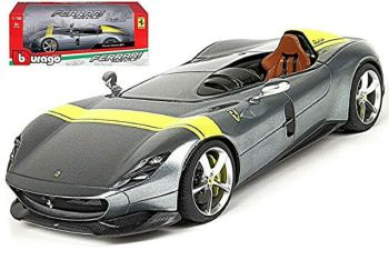 BUR26029GRGE - FERRARI Monza SP1 gris et jaune