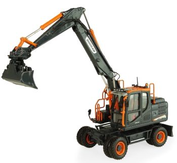 UH8138 - Pelle sur pneus DOOSAN DX160W Black Edition 600 pièces