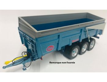 IP21 - Kit de rehausse Betteraves pour MAUPU 3 Essieux - Gris - La benne n'est pas fournie