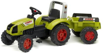 FAL1040B - Tracteur à pédales CLAAS arion 430 avec remorque 3-7ans