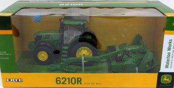 ERT45384 - JOHN DEERE 6210R avec faucheuse JOHN DEERE WATERLOO 2012
