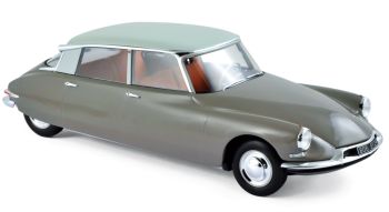 NOREV181481 - CITROEN DS 19 1959 Marron Glace & Blanc