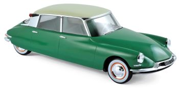 NOREV181480 - CITROEN DS 19 1956 Vert Printemps & Champagne