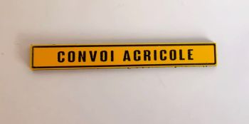 MCD-081 - Panneau convoi agricole  59x7mm