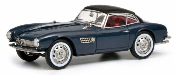 SCH2185 - BMW 507 bleue/grise avec hardtop fermé limitée à 500 exemplaires