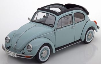 SCH293 - VOLKSWAGEN Coccinelle 1600 I Ultima édition toit ouvrant bleue aquarium