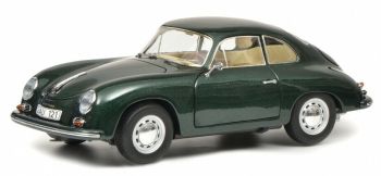 SCH314 - PORSCHE 356A Carrera coupé verte sombre métallisée limitée à 1000 exemplaires