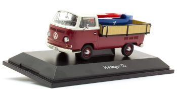 SCH3338 - VOLKSWAGEN T2 plateau avec deux petits karting limité à 1000 exemplaires