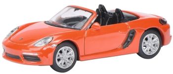 SCH62910 - PORSCHE 718 Boxster S rouge cabriolet