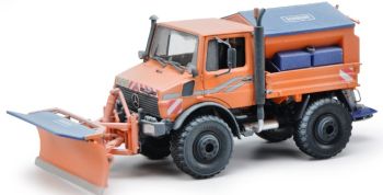 SCH7724 - MB Unimog U1600 déneigement effet Neige