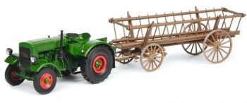 SCH7820 - DEUTZ F3 et remorque fourragère