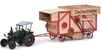 SCH8889 - LANZ BULLDOG avec batteuse