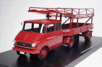 SCH9015 - OPEL Blitz avec remorque transport de voiture