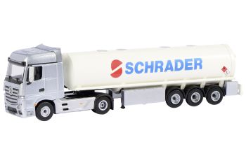 SCH22070 - MERCEDES BENZ Actros 4x2 avec semi citerne SCHRADER 3 essieux