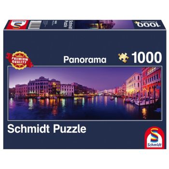 SCM58299 - Puzzle Panorama - 1000 Pièces - Canal Grande de Venise - 94 x 32 cm