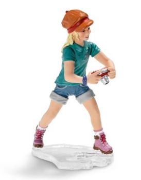 SHL13469 - Jeune Fille avec Appareil Photo