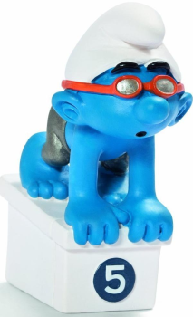 SHL20736 - Schtroumpf aux Jeux Olympiques- Nageur