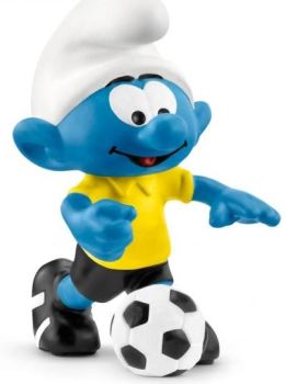SHL20806 - Schtroumpf footballeur avec ballon