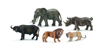 SHL41406 - 5 animaux sauvages