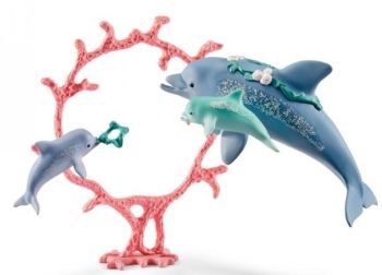 SHL41463 - Maman dauphin et ses petits