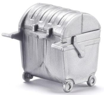 SIK0615 - Grande Poubelle L.2,7 cm x l.2,1 cm x H.3 cm