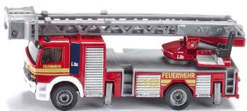 SIK1841 - Camion de pompiers MERCEDES grande échelle Ech:1/87
