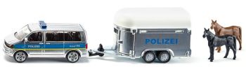 SIK2310 - VOLKSWAGEN Transporter Polizei police allemande remorque et chevaux
