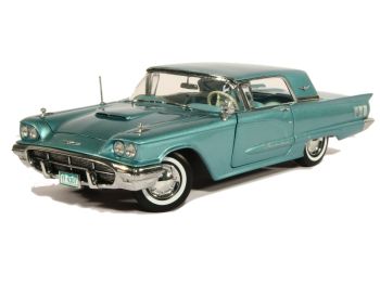 SUN4307 - FORD Thunderbird Hard Top bleu 1960