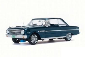 SUN4543 - FORD Falcon hard top 1963 bleue foncée