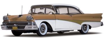 SUN5284 - FORD Fairlane 500 Hard Top 1958 blanc beige
