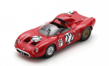 SPASG816 - ALFA ROMEO T33 #22 1000km Nurburgring 1967 R.BUSSINELLO-T.ZECCOLI-A.DE ADAMICH-N.GALLI
