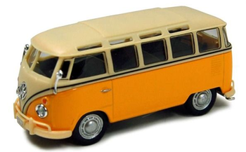 CAR60330ORANGE - VOLKSWAGEN T1 Samba orange et Crème