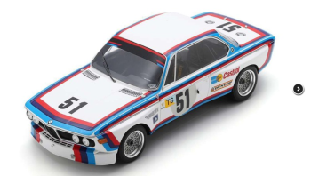 SPA18S857 - BMW 3.0 CSL #51 11ème 24H Le Mans 1973 T.HEZEMANS / D.QUESTER