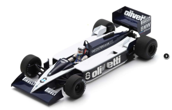 SPA18S678 - BRABHAM BT55 #8 GP Monaco 1986 E.DE ANGELIS