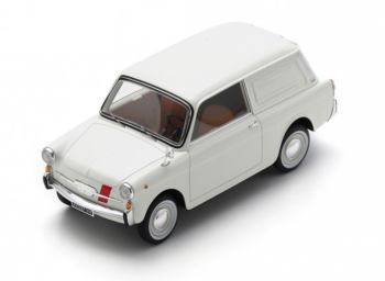 SCH578 - AUTOBIANCHI Bianchina Van Furgoncino 1960 Blanche