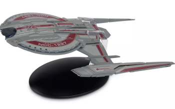 MAGSTDUK005 - STAR TREK Discovery ships Vaisseau spatial USS Shenzhou NCC-1227 avec fascicule #1