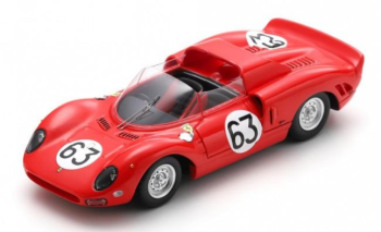 LOSLSRC114 - FERRARI 275 P2 #63 Vainqueur 1000Km Monza 1965 M.PARKES-J.GUICHET