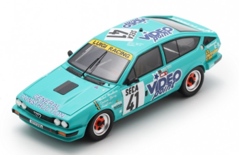 SPASB418 - ALFA ROMEO GTV6 #41 24H Spa 1986 M.MAILLIEN - Q.BOVY - FAUSTEIN