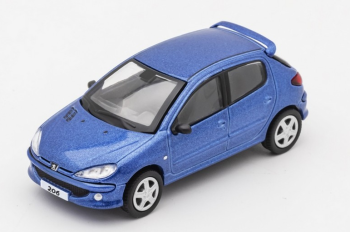 SHALL-029-122 - PEUGEOT 206 Bleu