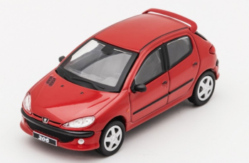 SHALL-029-125 - PEUGEOT 206 Rouge