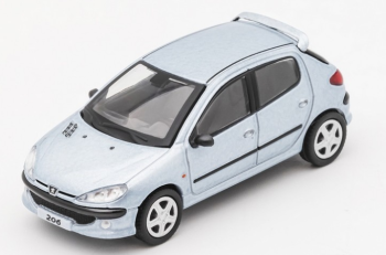 SHALL-029-126 - PEUGEOT 206 Bleu glace
