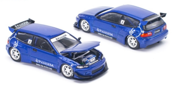 PR64-127 - HONDA Pandem Civic EG6 Bleu métallique