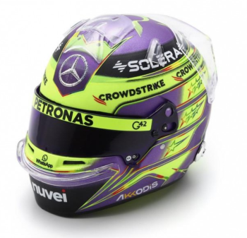 SPA5HF145 - Casque - Lewis Hamilton - MERCEDES-AMG PETRONAS F1 Team - GP Angleterre 2024