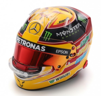 SPA5HF171 - Casque - Lewis Hamilton - GP Mexique - Champion du Monde F1 2017