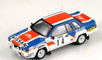 BIZ334 - NISSAN 240 RS #14 Rallye Monte Carlo 1984 T.KABY-K.GORMLEY