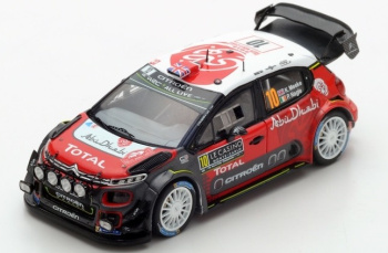 SPAS5960 - CITROEN C3 WRC Citroen Total Abu Dhabi #10 Rallye Monte Carlo 2018 K.MEEKE-P.NAGLE